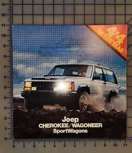 1984 Jeep Cherokee Wagoneer Brochure - Picture 1 of 1