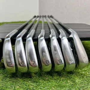 Left Handed Mizuno JPX 800 Golf Clubs Irons Lefty LH Iron R -Flex 5-9 Pw Sw 7pcs - Picture 1 of 24