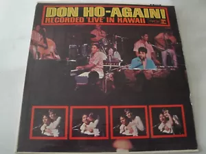Don Ho-Again! RECORDED LIVE IN HAWAII VINYL LP ALBUM REPRISE RECORDS - Imagen 1 de 2