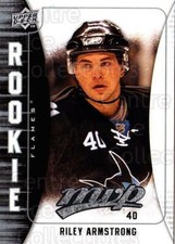 2009-10 Upper Deck MVP #337 Riley Armstrong