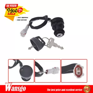 Ignition Key Switch ATV 2001 2002 2013 For Yamaha Raptor 125 250 350 660R 700 US - Foto 1 di 8