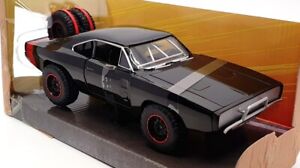 Jada 1/24 Scale 97038 - Dom's Dodge Charger R/T Fast & Furious - Black