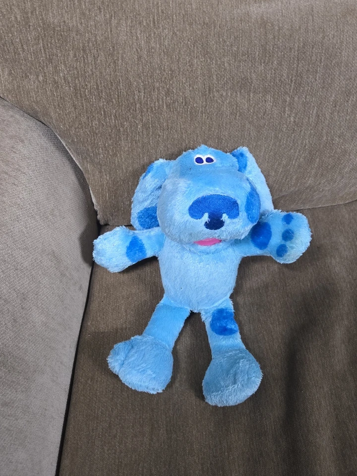 Peluche Fisher Price 2006 Talking Blue's Clues 12" Foto 1 de 1