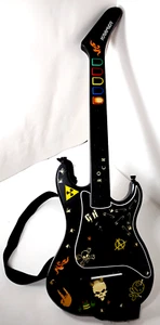 Guitar Hero Kramer Striker Red Octane Wireless Guitar W/ Strap PS2 NO DONGLE - Picture 1 of 10