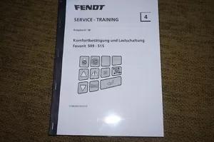 FENDT 500 509 510 511 512 514 515 INSTRUKCJA NAPRAWY INSTRUKCJA WARSZTATOWA - Zdjęcie 1 z 9