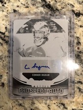 2015 Leaf Signature Series Prospect Auto Black Printing Plate Connor Ingram