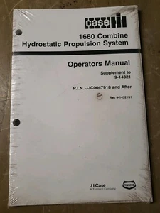 Case IH 1680 Combine Hydrostatic Propulsion System 9-14321S1 manual #1J-2434-Y21 - Picture 1 of 2