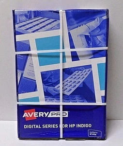 Avery 31221 Pro Kraft marrón mate hoja completa etiquetas 12"" x 18"" caja de 100 hojas - Imagen 1 de 12