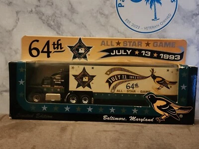 Baltimore Orioles Matchbox Tractor Trailer Trucks Limited Edition, 64th All Star - Image 1 of 4