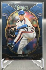 2023 Panini Select Baseball DAVID CONE Concourse Blue Prizm #32 (New York Mets)