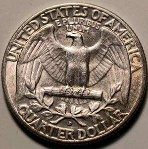 1961-D/D Washington Quarter Dollar (Repunched Mint Mark #1) West*FS-503* - Picture 1 of 7