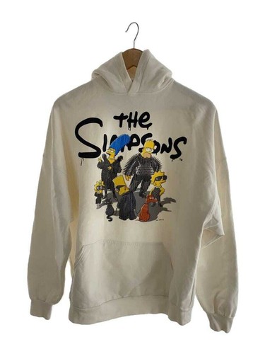 Felpa con cappuccio BALENCIAGA cotone bianco 1 usata