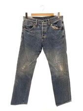 ONI DENIM Jeans Japan Denim Straight Repair Cotton Blue Wearable Pre-owned