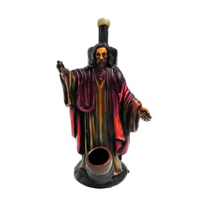 Pipa de mano para fumar tabaco hecha a mano cristianismo católico - Imagen 1 de 7
