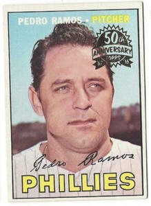 2016 Topps Heritage Pedro Ramos 1967 50th Anniversary Buyback Phillies