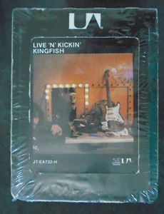 1977 Kingfish - Live 'N' Kickin' "8 Track New with Shrink Damage - See photos - Picture 1 of 7