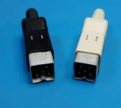 COMMODORE Amiga 500/600/1200 4000 Power Supply PSU Alimentatore SQUARE DIN 5-pin MALE(NEW)