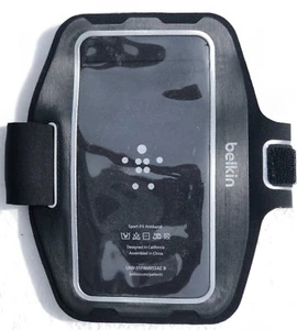 Phone ARM Band Belkin Armband Galaxy S4 S5 Sport Fit Carrying Case samsung black - Picture 1 of 5
