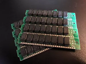 8x 256KB 30-Pin 120ns (80ns cert) 8-Chip Non-Parity Memory SIMMs 2MB RAM PC UNIX - Picture 1 of 3