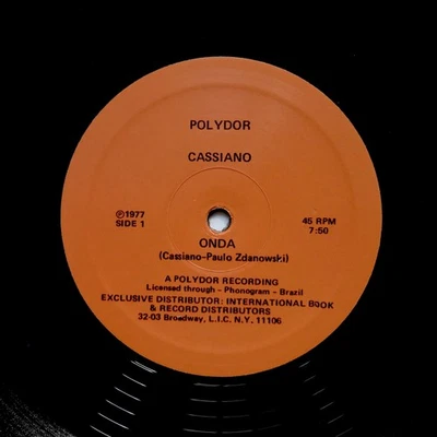 CASSIANO "Onda" 1977 BRAZILIAN DISCO SOUL FUNK REISSUE 12" - Bild 1 von 2
