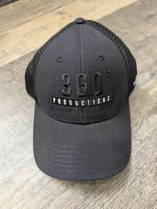 Gorra de camionero The North Face nueva con etiquetas talla única Ultimate negra 360 Productions - Imagen 1 de 6