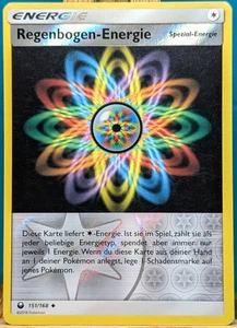 POKEMON - Tormenta en el firmamento - Energía arco iris - 151/168 - REVERSO - alemán - Imagen 1 de 1