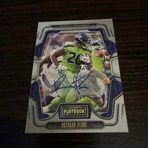 2022 Panini Playbook Football Rashaad Penny Auto /99 #88 Seahawks - Picture 1 of 2