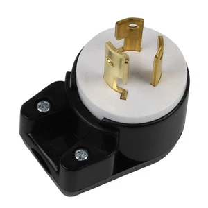 Nema L6-15P 15A/250V 2 Poli 3 Fili Grado Industriale Bloccaggio Maschio... - Foto 1 di 5