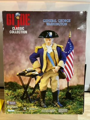 1998 GI Joe Classic Collection General George Washington W/Accessories 12" NEW — 第 1/4 张图片