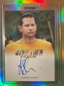 Andrew Shaver 2022 Rittenhouse Star Trek: Discovery S3 Autogramm (Komm. Vos) - Bild 1 von 2