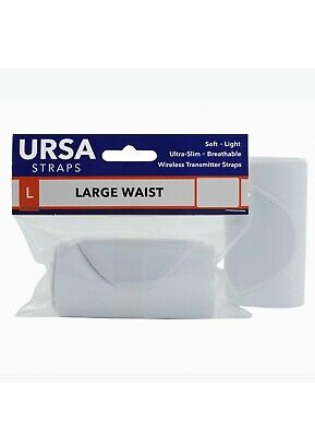 URSA Waist Strap (White, Large Waist - Small Pouch) Integrated cable pocket