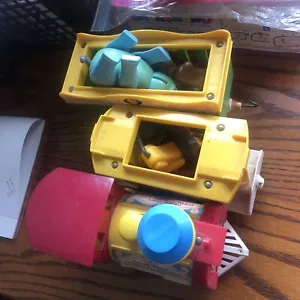 Vintage Fisher Price Little People Circus Train 991 & Animals Set - Picture 1 of 17