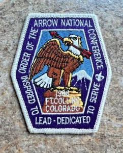 1988 NOAC Conference Order of the Arrow OA WWW Boy Scouts PATCH - Imagen 1 de 1