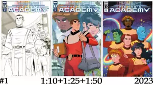 STAR TREK PICARDS ACADEMY #1-1:10 BOO+1:25 GRECO+1:50 VARIANTI GANUCHEAU - IDW - Foto 1 di 7