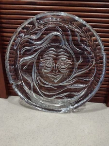 Mid Century Modern Blenko Clear Glass Ashtray - Picture 1 of 7