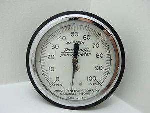 JOHNSON SERVICE COMPANY CALIBRE TEMP 4+ PULGADAS MEDIDOR GUAGE VAPOR PUNK (C1.5A2207) - Imagen 1 de 3