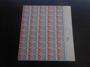 Scott 2003, 20 cent, USA/The Netherlands, Sheet - Picture 1 of 2