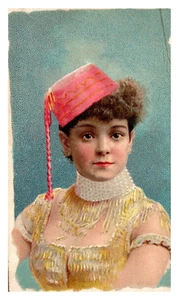 Stars of the Stage W. Duke and Co. Durham N.C. New York Trade Card Knapp & Co. - Picture 1 of 2