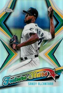 2019 Topps Chrome Future Stars #FS-11 Sandy Alcantara MARLINS - Picture 1 of 2