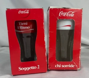 Bicchieri cocacola coca cola da collezione con confezione Amore tieni il ritmo - Imagen 1 de 6