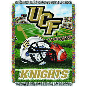 Central Florida OFFICIAL Collegiate "Home Field Advantage" Woven Tapestry Throw