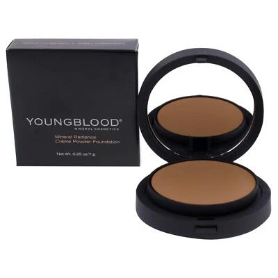 Youngblood 矿物辐射粉底,Tawnee 0.25 盎司 — 第 1/4 张图片