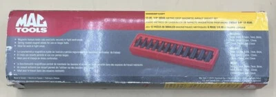 MAC TOOLS SMMDMP126PT 12-PC. 1/4" DRIVE METRIC MAGNETIC IMPACT SOCKE (MVP028537) - Image 1 of 3