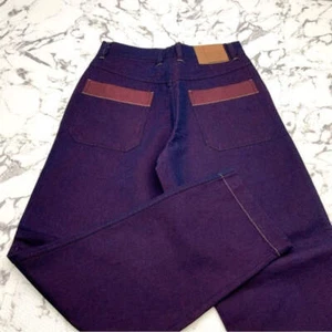 Pantalones de mezclilla para hombre Fubu Blue | rojos nuevos con etiquetas - Imagen 1 de 5