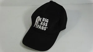 Big Ass Fans Original Logo Black Adjustable Baseball Cap - Picture 1 of 9