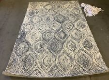 SILVER / GREY 5' X 8' Back Stain Rug, Reduced Price 1172666928 IKT631G-5