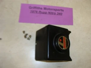 1976 RUPP NITRO 340 440? water pump belt pulley cover guard top engine plate - Picture 1 of 9