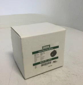 NEW, LINEAR, L5311, UNIT BEARING MOTOR, 115V, 6 WATT, 0.46A, 1550RPM. (28F-1) - Picture 1 of 6