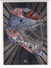01/02 BAP BETWEEN THE PIPES RICK DIPIETRO SILVER MASK INSERT /300