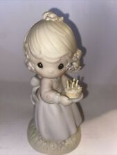 Precious Moments Figurine 524301 May Your Birthday Be a Blessing 1990 NO BOX